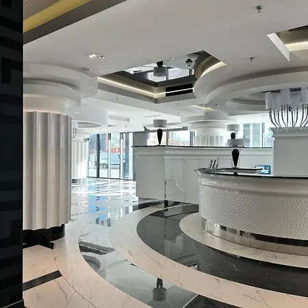 Apartment White Sky 20 Hanza Tower- Free Parking Szczecin
