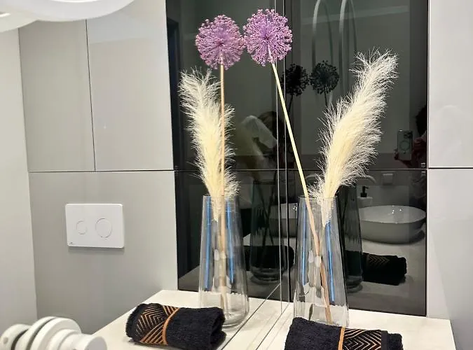 White Sky 20 Hanza Tower- Free Parking アパート *