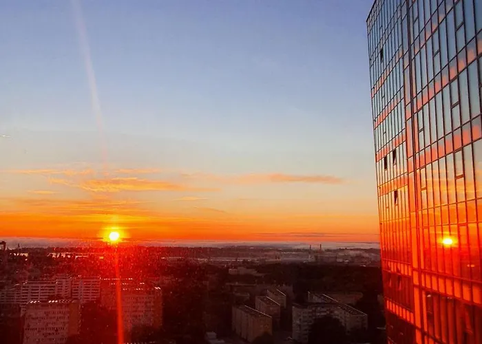 White Sky 20 Hanza Tower- Free Parking * シュチェチン