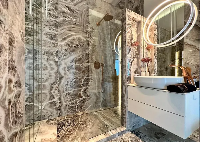 White Sky 20 Hanza Tower- Free Parking アパート シュチェチン